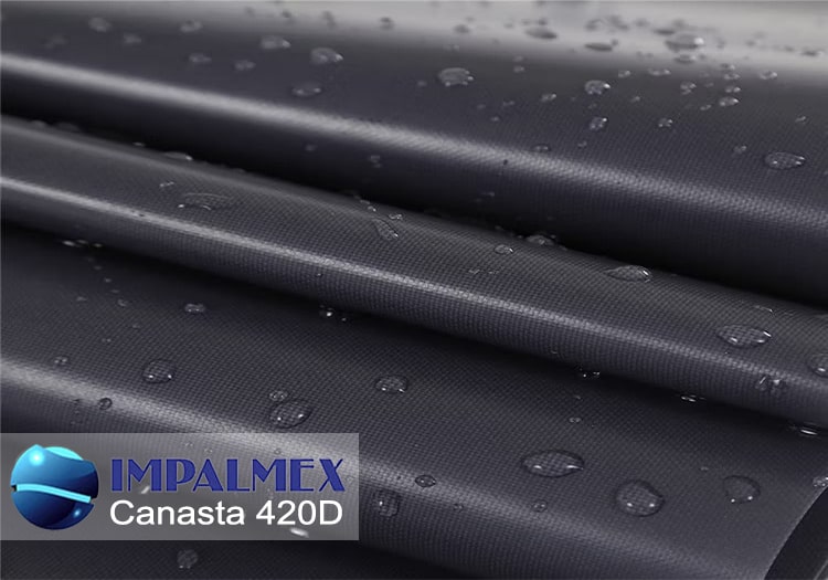 Canasta ecológica de nylon 420D, con tela Oxford y PVC impermeable, ideal para uso diario y actividades al aire libre