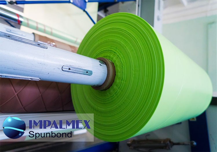 Rollos de materiales spunbond textiles bondeados con espuma para interiores y calzado