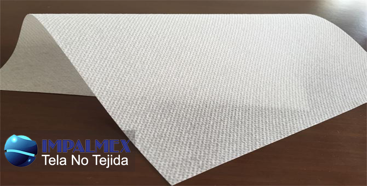 tejido no tejido TNT o non woven blanco con corte a la medida de la fabrica de spunbond impalmex