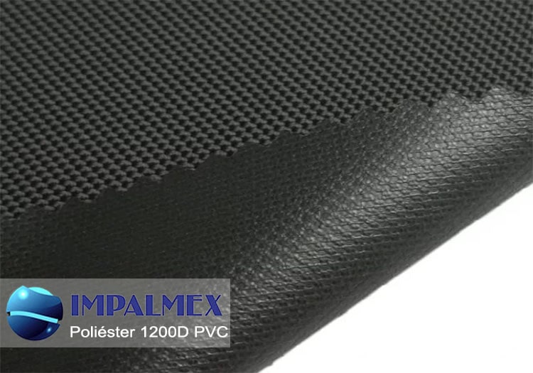 Poliéster 1200D con recubrimiento PVC, robusta y resistente, adecuada para equipos de exteriores, muebles y aplicaciones de alto rendimiento