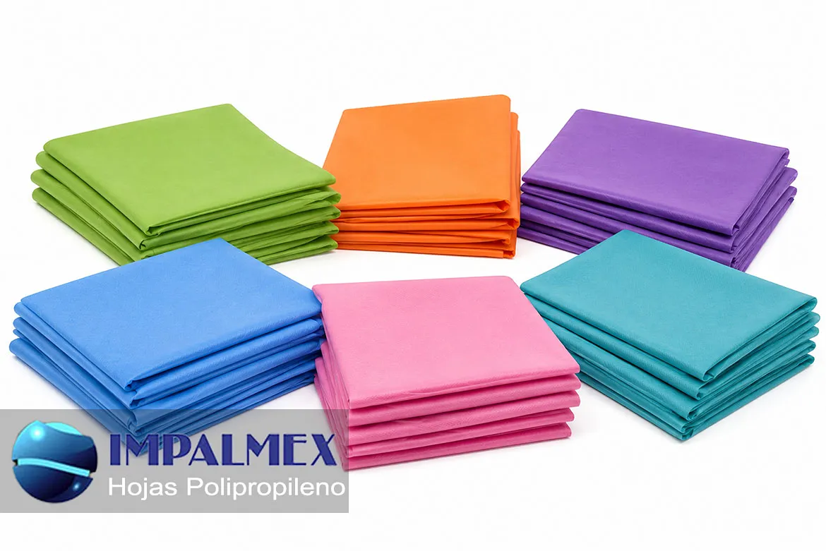 Campos de polipropileno y hojas de tela no tejida para embalajes industriales y separador de cajas de cartón con envíos a todo México